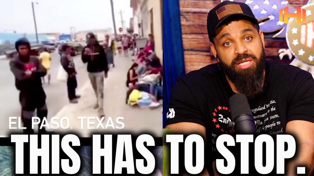 Watch How Illegal Immigrants Disrespect American Journalists At El Paso Border
