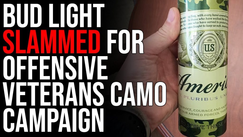 Bud Light SLAMMED For Offensive Veterans Camo Campaign, REFUSES To Apologize For Dylan Mulvaney