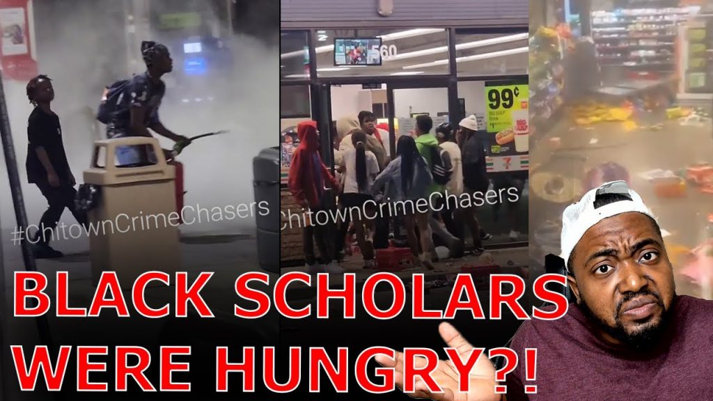 Chicago Teens LOOT And DESTROY Seven Eleven In ANOTHER MASSIVE Teen Takeover Despite Jobs Program!