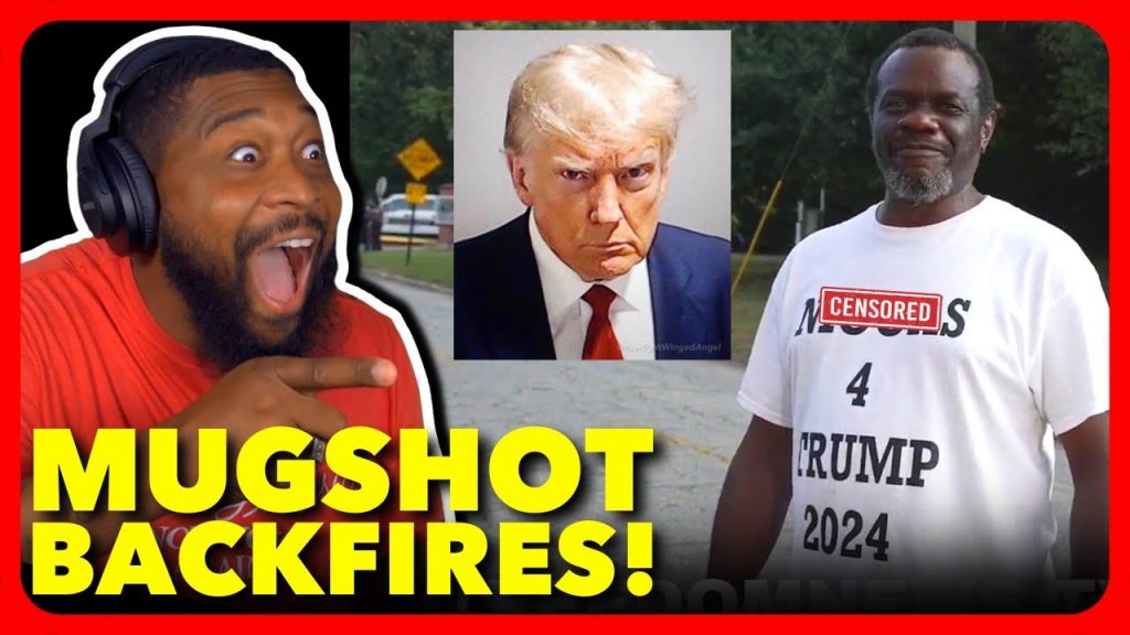 Black Man SUPPORTS Trump with “N*GGAS For Trump” Shirt As Trump Mugshot BACKFIRES