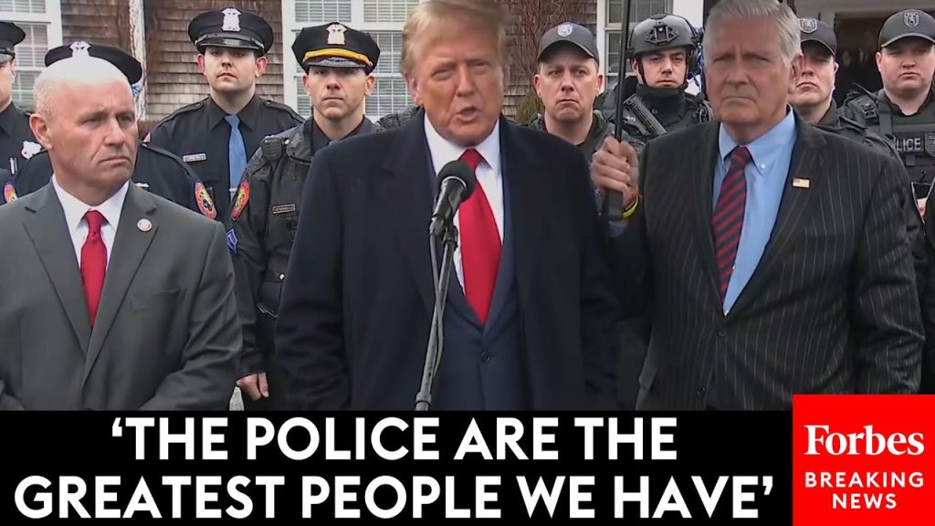 BREAKING NEWS: Trump Demands Return To ‘Law And Order’ At Wake Of Fallen NYPD Officer