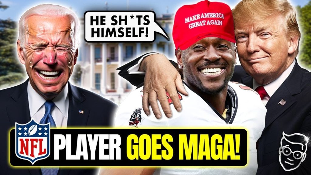 Antonio Brown Goes BEAST MODE On Joe Biden: ‘He’s SH*T Himself and FALLS Over”   ENDORSES Trump