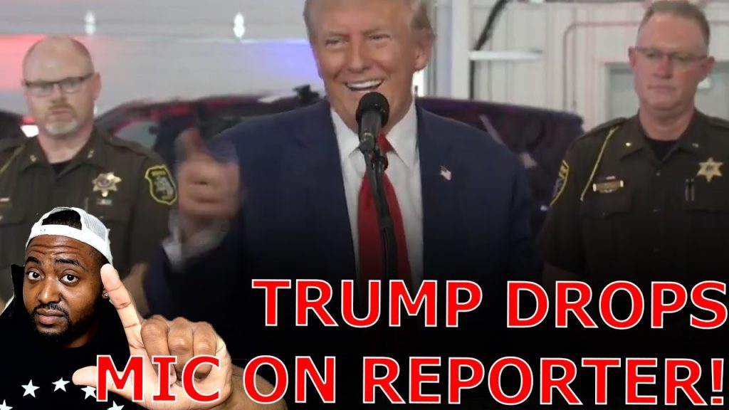 Trump INSTANTLY DROPS MIC On Reporter CONFRONTING Him On Campaigning In  ‘White Supremacist’ Town!