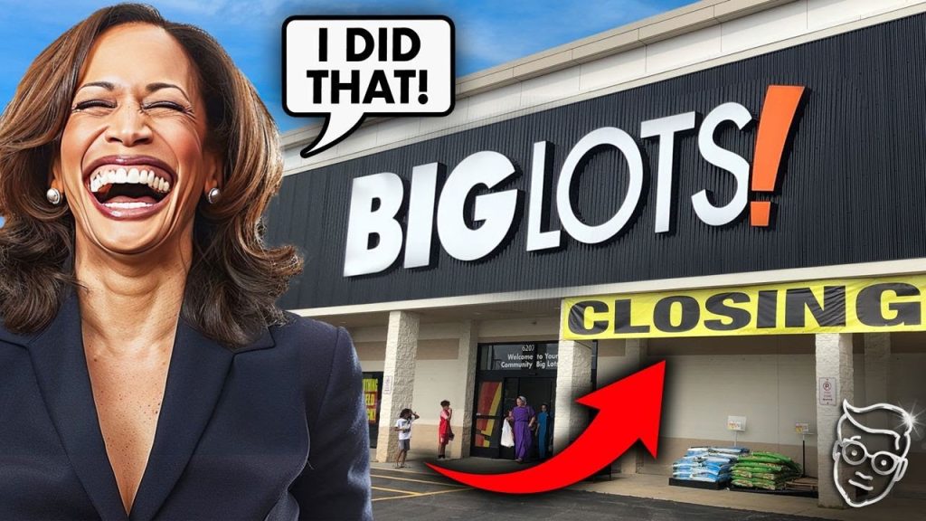 Big Lots BANKRUPT, Forced to SHUTTER Stores As Retail Apocalypse Hits Iconic Brands | Kamala Economy