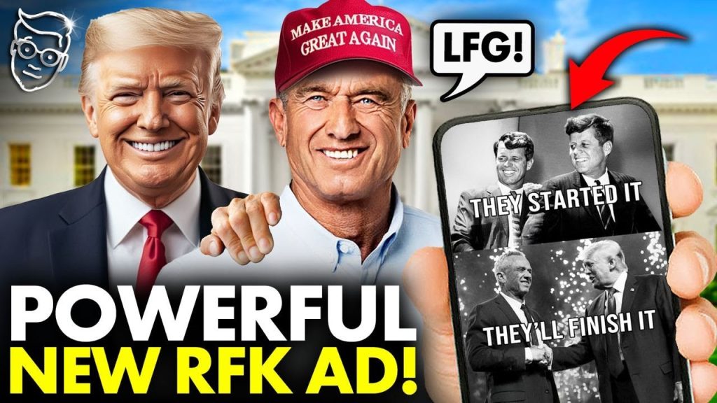 HISTORY: RFK Jr Breaks Internet with Legendary BONE-CHILLING Unity Ad with Trump—’FINISH THE JOB!’