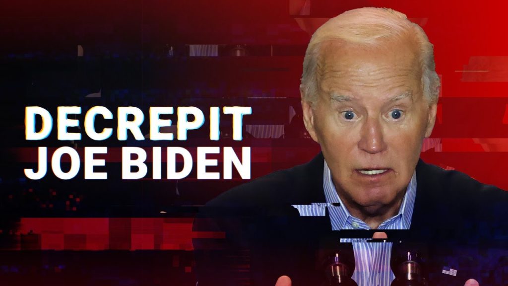 Joe Biden is more decrepit than ever in worrying new footage