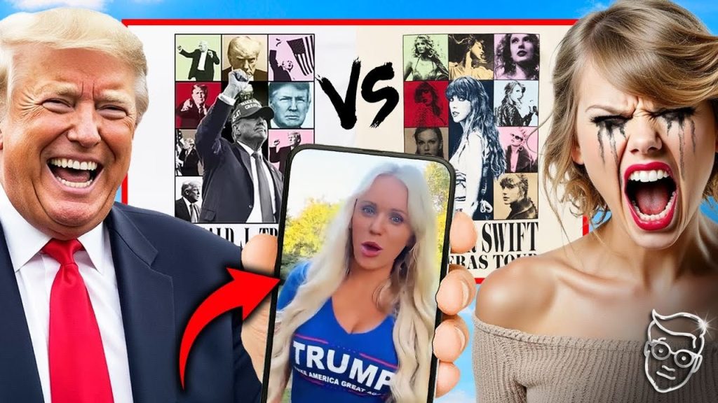 Taylor Swift MELTDOWN As Trump TROLLS Her With MAGA Merch | Swifties For Trump BURN Taylor Albums