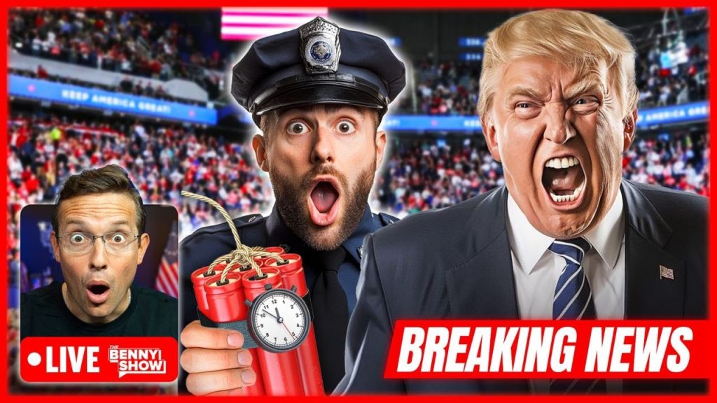 FALSE BOMB THREAT Ahead of New York Trump Rally | Individual DETAINED By Police