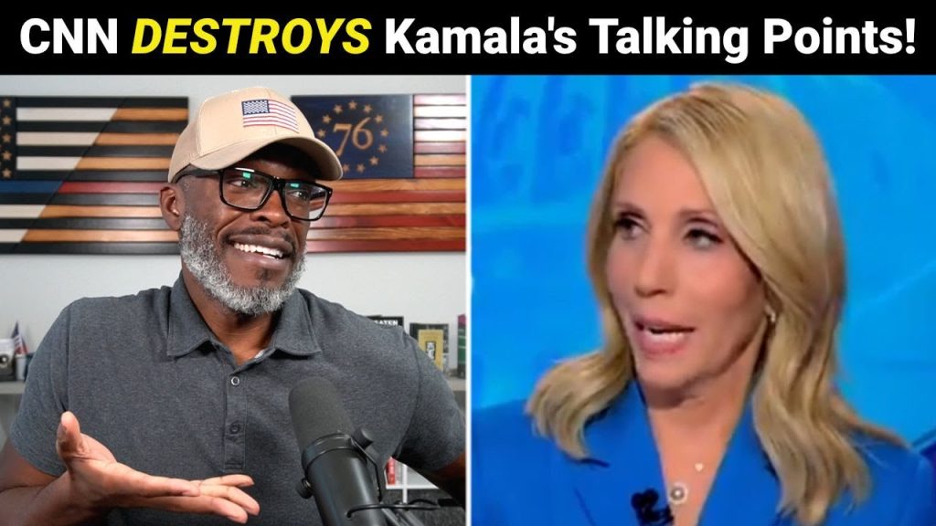 CNN’s Dana Bash DESTROYS Kamala Harris’s Repetitive Talking Points!