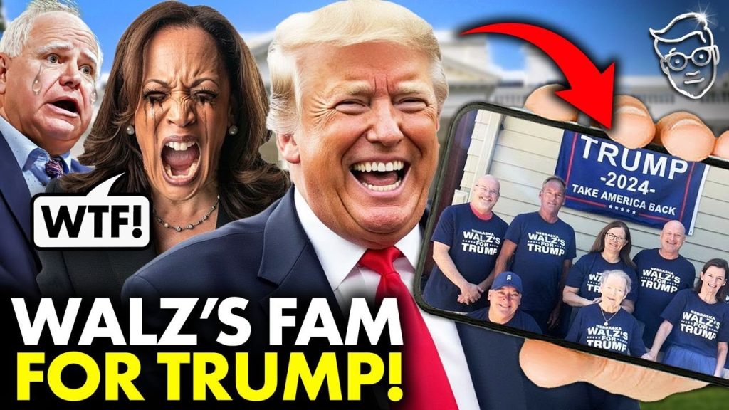 The Entire Family Of Kamala’s Vice President Just ENDORSED TRUMP | Greatest Troll Of 2024 Election