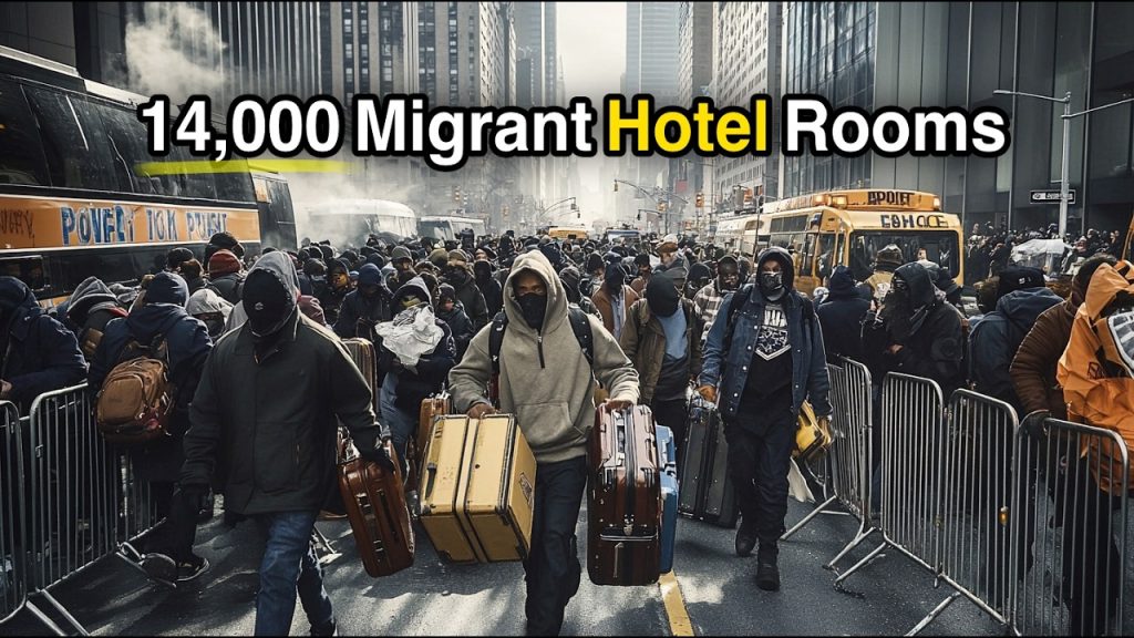 NYC’s Migrants Get 14,000 New Hotel Rooms…