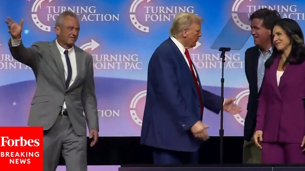 BREAKING NEWS: RFK Jr., Tulsi Gabbard, And Tucker Carlson Join Trump On Stage At Georgia Event