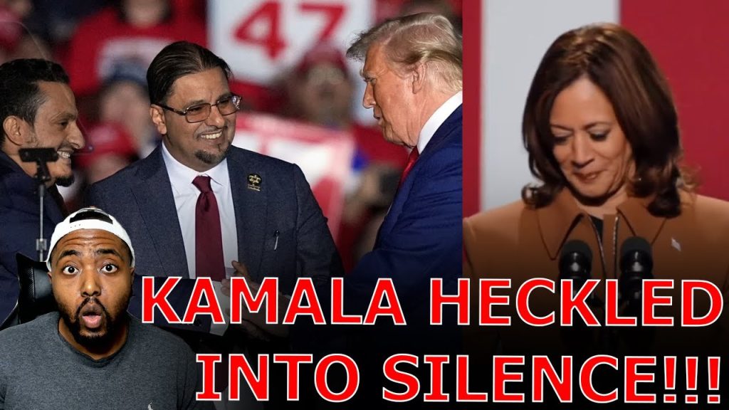 Kamala HECKED INTO SILENCE As Liberals SEETHE CRYING SEXISM Over Michigan Muslims Endorsing Trump!