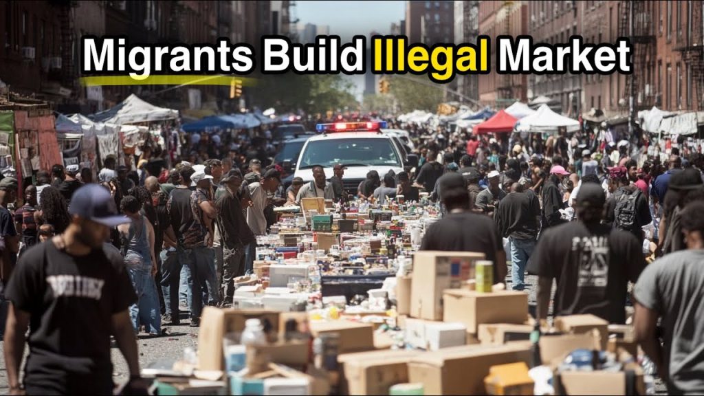 Migrant Gang Loots Stores… To Build Illegal NYC Market