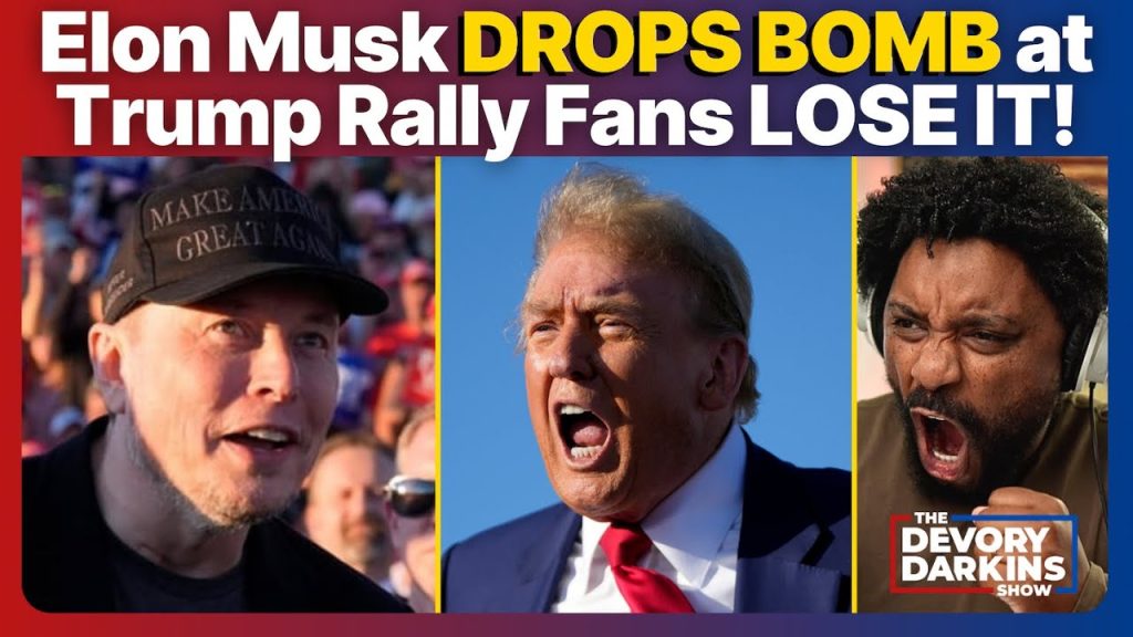 Elon Musk DROPS BOMB At Trump Rally FANS LOSE IT