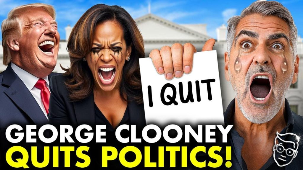 VICTORY: George Clooney QUITS Politics FOREVER After Kamala Humiliation, Trump Landslide: ‘I’m DONE!