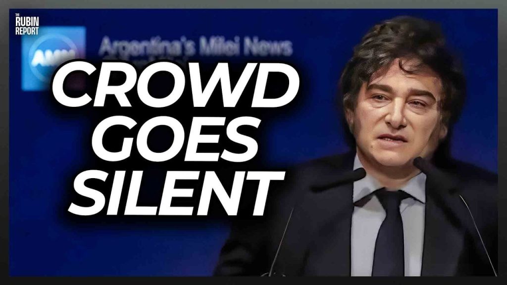 Crowd Goes Silent When Javier Milei Says What No Politician Will Admit