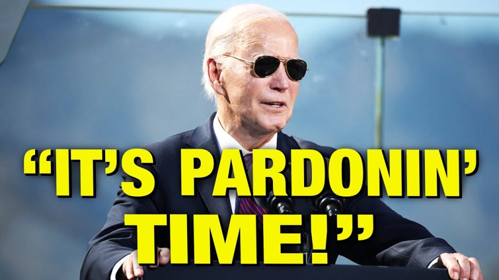 Biden ADMITS He Is LOVING Pardoning Criminals While Being A Lame Duck President!