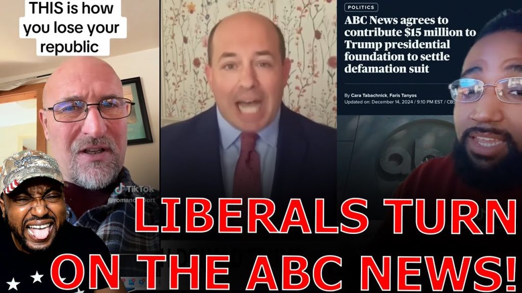 OUTRAGED Liberals TURN AGAINST ABC News For Bending Knee To Trump With Apology In Lawsuit Settlement