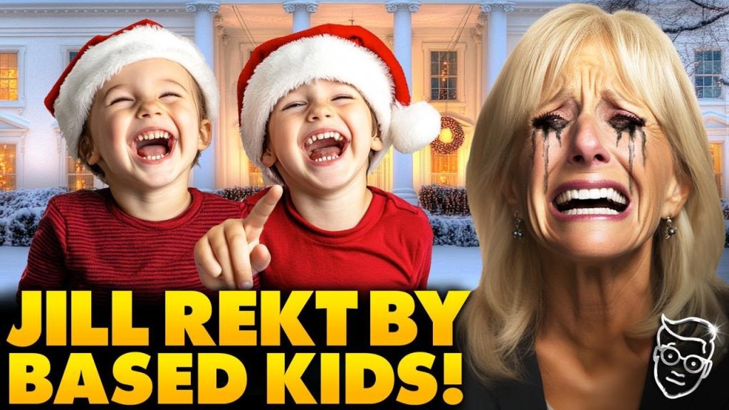 Jill Biden TROLLED To Her Face By KIDS At White House For Saying ‘Happy Holidays’ | Say CHRISTMAS!