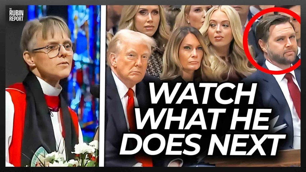 Watch JD Vance’s Reaction When Bishop Insults Him & Trump to His Face