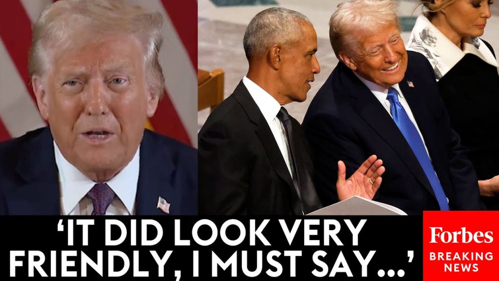 Trump Asked Point Blank What He Discussed With Obama At Jimmy Carter’s Funeral