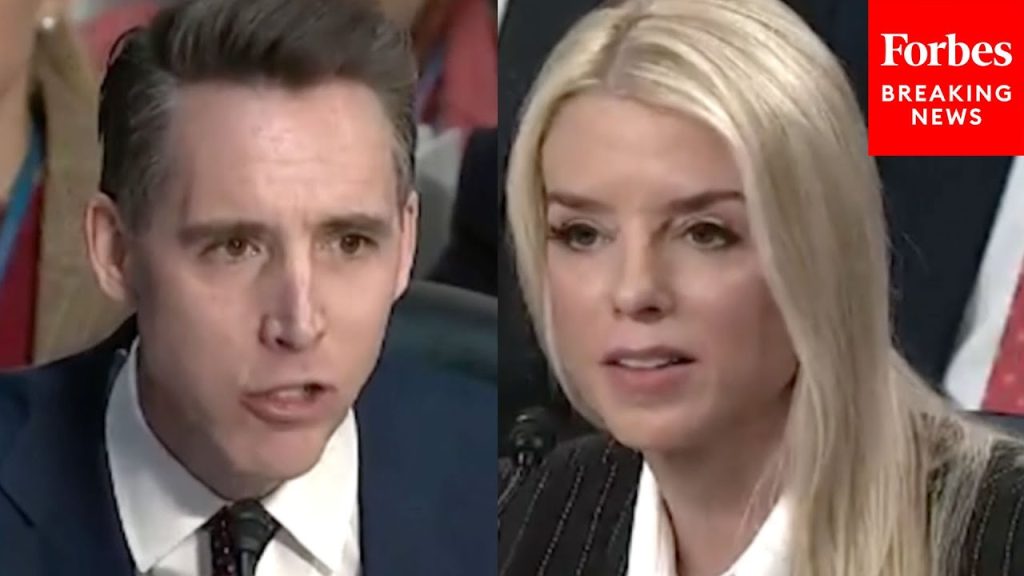 Never Seen Anything Like It Before In American History’: Hawley Blasts Biden DOJ At Bondi Hearing