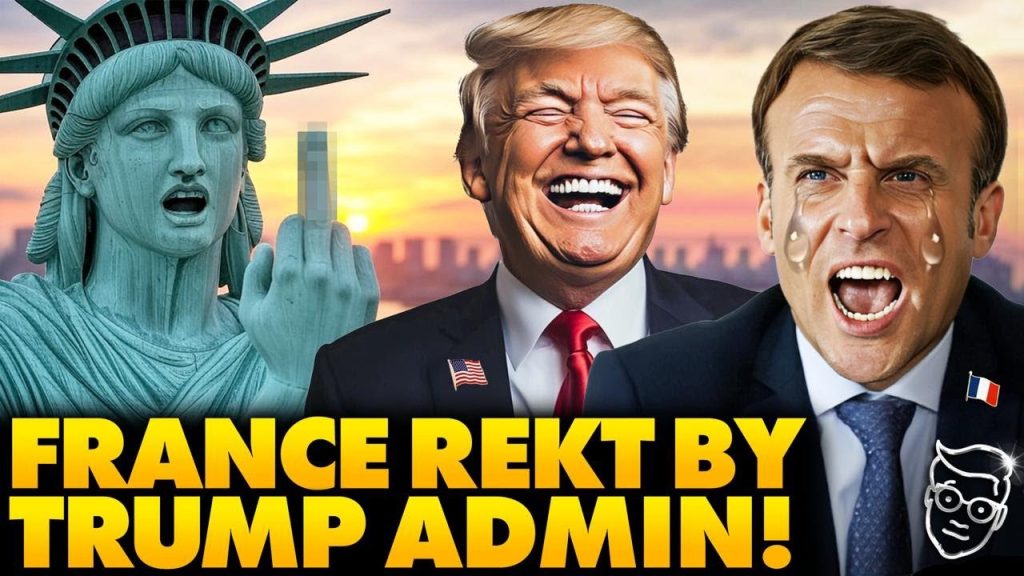 Trump Press Sec. TORCHES France After DEMAND US Return Statue of Liberty ‘You’ll Be Speaking German’