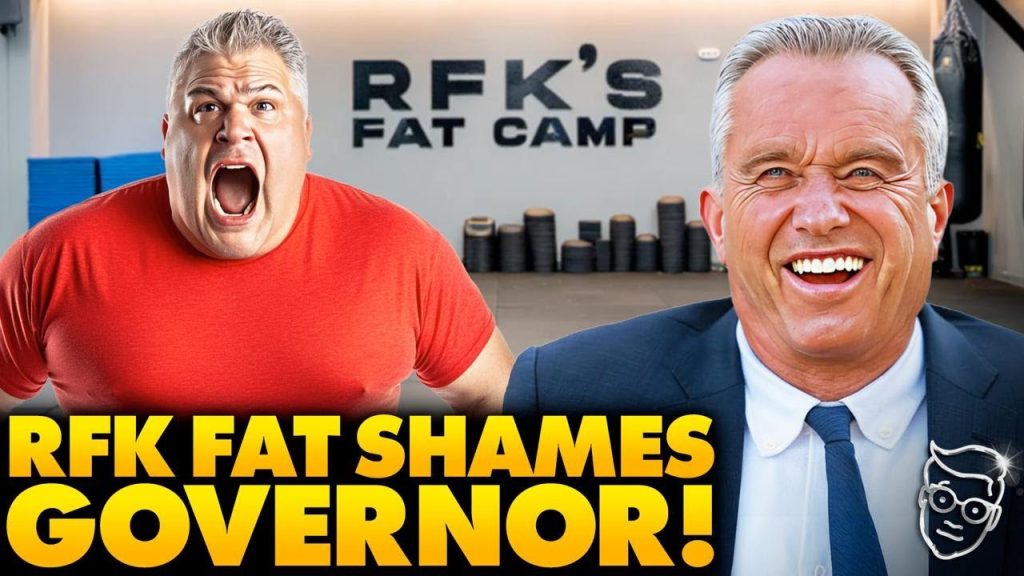 RFK Jr. Fat Shames Governor LIVE To His FACE: ‘I’m Putting You in Fat Camp – We’re Doing Weigh-Ins’