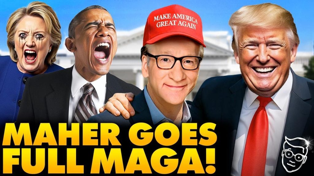 Libs FREAK As Bill Maher TURNS on Democrats, Embraces Trump at White House | ‘This Was Awesome!’
